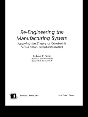 cover image of Re-Engineering the Manufacturing System